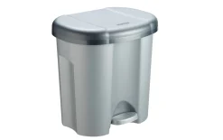 Abfalleimer, dunkelsilber, 2 x 10 l PILA