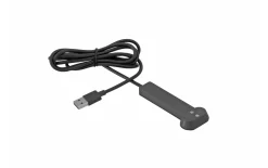 Akku-LED-Standleuchte Mondo Lumana, anthrazit, inkl. CCT und Memoryfunktion