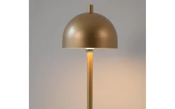AKKU-Stehleuchte Bellis, goldfarbig