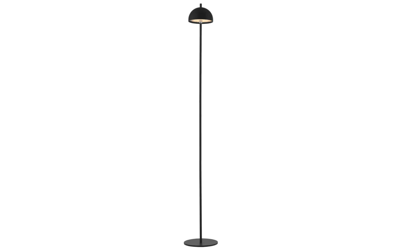 AKKU-Stehleuchte Bellis, schwarz