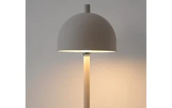AKKU-Tischleuchte Bellis, sandfarbig