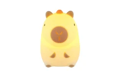 Akku-Tischleuchte Capybara, braun, inkl. RGB-Farbwechsler