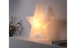 Akku-Tischleuchte Star, weiß, 55 cm, inkl. RGBW Farbwechsler
