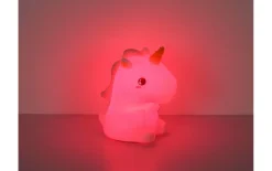 Akku-Tischleuchte Unicorn, weiß, inkl. RGB-Farbwechsler