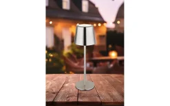 Akku-Tischleuchte Vancouver, nickel, inkl. USB-Kabel