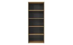 Aktenregal Podium, Eiche Navarra Nachbildung/graphit matt, 196 cm