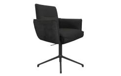 Armlehnsessel Winora, schwarz