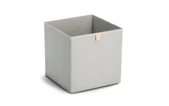 Aufbewahrungsbox Vlies, grau, 32 x 32 cm