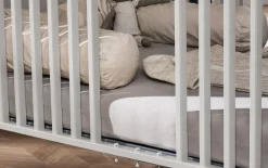 Babybett Levke, kieselgrau