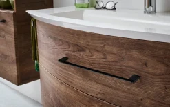 Badeinrichtung Spa, Eiche Ribbeck Nachbildung