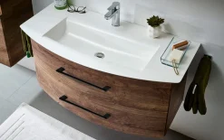 Badeinrichtung Spa, Eiche Ribbeck Nachbildung