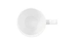 Becher Terra mit Henkel, weiß, 400 ml