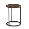 Beistelltisch Nico 1, Marmor/braun, 39 cm