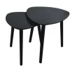 Beistelltisch Twinny, schwarz