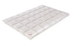 Bettdecke Elara medium warm, weiß, 135 x 200 cm