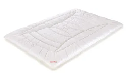 Bettdecke Nima medium warm, weiß, 135 x 200 cm