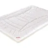 Bettdecke Nima medium warm, weiß, 155 x 220 cm