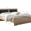Bett Luxor 3, Steineiche-Nachbildung, 180 x 200 cm