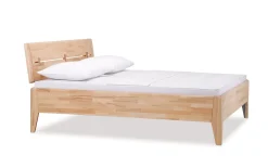 Bett Ovata, Wildeiche massiv, 180 x 200 cm