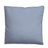 Bettwäsche Mako-Satin, blau, 155 x 220 cm