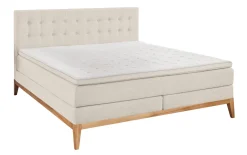 Boxspringbett BX2290 Westwood, natur, 180 x 200 cm