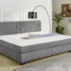 Boxspringbett Family, dunkelgrau, 240 x 200 cm
