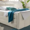 Boxspringbett Florida, cremeweiß, 140 x 200 cm