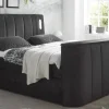 Boxspringbett Houston 6, schwarz, 180 x 200 cm, inkl. TV-Lift