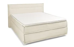 Boxspringbett Just B! SC 100, creme, 180 x 200 cm, Härtegrad 2/3