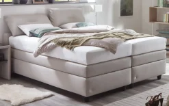 Boxspringbett Livia beige, 180 x 200 cm