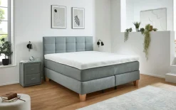 Boxspringbett OC-BX23165, steel, 180 x 200 cm