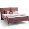 Boxspringbett Vita, altrosa, 180 x 200 cm
