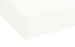 Boxspring-Spannbetttuch, weiß, 90 x 190 x 25 cm
