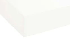 Boxspring-Spannbetttuch, weiß, 140 x 200 x 25 cm