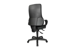 Bürostuhl Actionstar 1303, Bezug schwarz, Kunststofffußkreuz schwarz