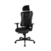 Bürostuhl Sitness RS PRO 2020, schwarz, Nähte rot