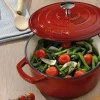 Bräter Calido in rot/rund, 4 l
