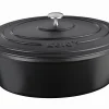 Bräter Calido, schwarz, oval, 6,5 l