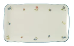Butterplatte Marie Luise Streublume in elfenbein, 20 cm
