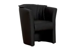 Cocktailsessel Lux, schwarz