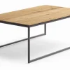 Couchtisch Comino, Eiche-Nachbildung/anthrazit