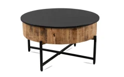 Couchtisch Fabio 2, massives Mangoholz