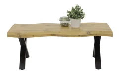Couchtisch Gerd, Wildeiche-Nachbildung