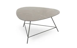 Couchtisch Nara, Marmor Nachbildung/anthrazit
