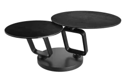 Couchtisch Ozone, Keramik Titan, inkl. Schwenk-Funktion