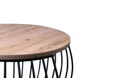Couchtisch Peking 1, Artisaneiche/schwarz