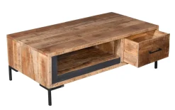 Couchtisch Valencia, massives Mangoholz