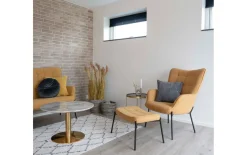 Couchtisch Venezia, messingfarbig