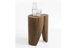 Couchtisch Yoris, Kerneiche Umato, 25 cm