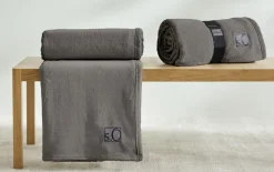 Decke Kuschelsoft, dunkeltaupe, 150 x 200 cm